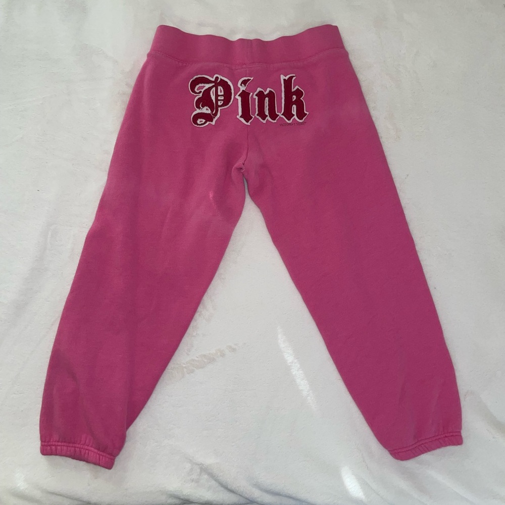 Pink sweatpants